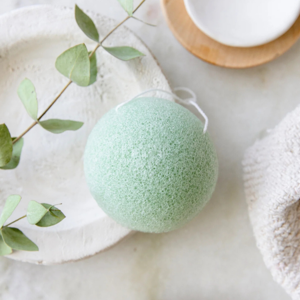 Éponge Konjac - antioxydante et détoxifiante pour le visage