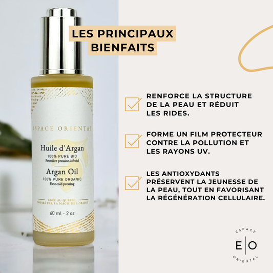 Huile d'argan bio
