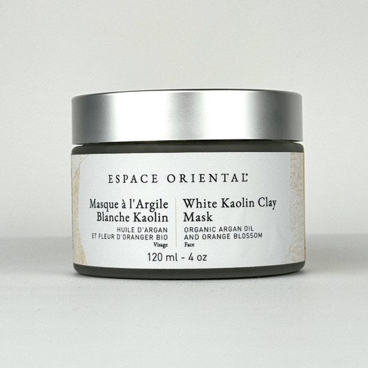 Masque à l'argile blanche kaolin