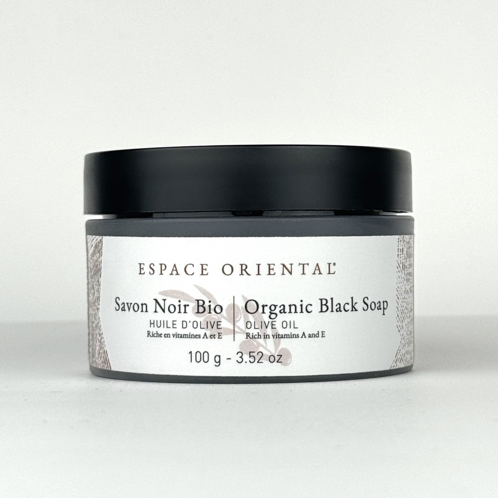 Organic Black Soap with olive oil