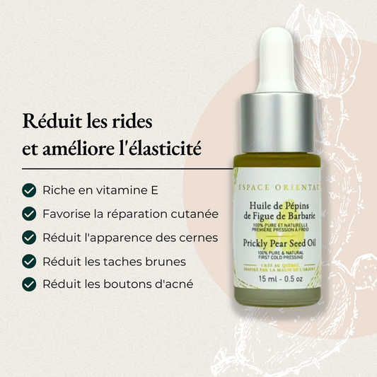 Huile de Pépins de Figue de Barbarie : Le Secret de la Beauté Naturelle
