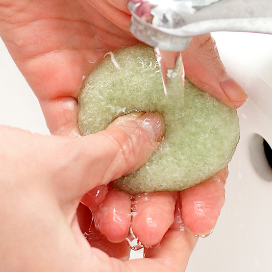 Éponge Konjac - antioxydante et détoxifiante pour le visage
