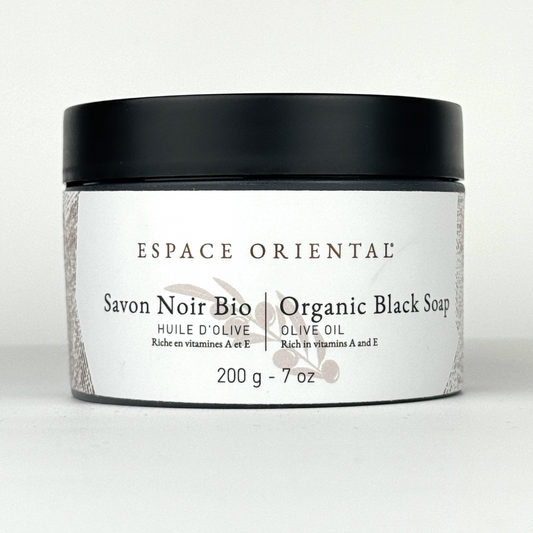 Organic Black Soap with olive oil